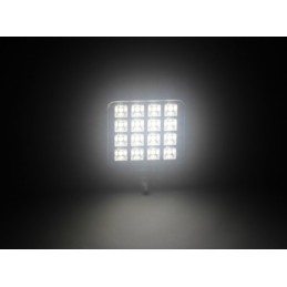 16xLED work lamp with a switch, 2400lm, pair