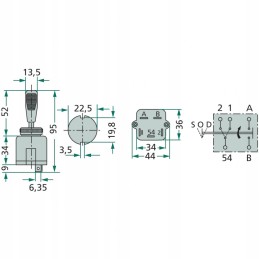 Turn signal switch 22715104000