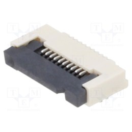 5 pcs x Global Connector Technology (GCT) - FFC2B35-10-T - Connector: FFC/FPC, horizontal, PIN: 10, ZIF, SMT, 50V, 0.4A, tinned