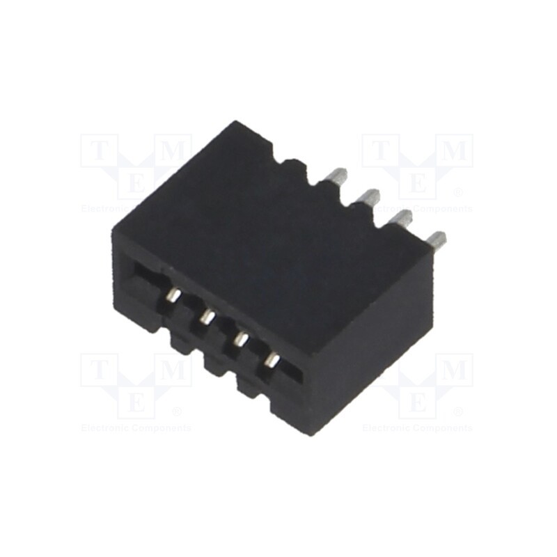 5 pcs x CONNFLY - DS1020-06-04BT1 - Connector: FFC/FPC, horizontal, PIN: 4, Non-ZIF, SMT, tinned, 20mΩ
