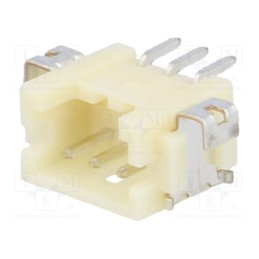 5 pcs x HIROSE - DF13A-3P-1.25H(75) - Socket, wire-board, male, DF13, 1.25mm, PIN: 3, SMT, on PCBs, tinned