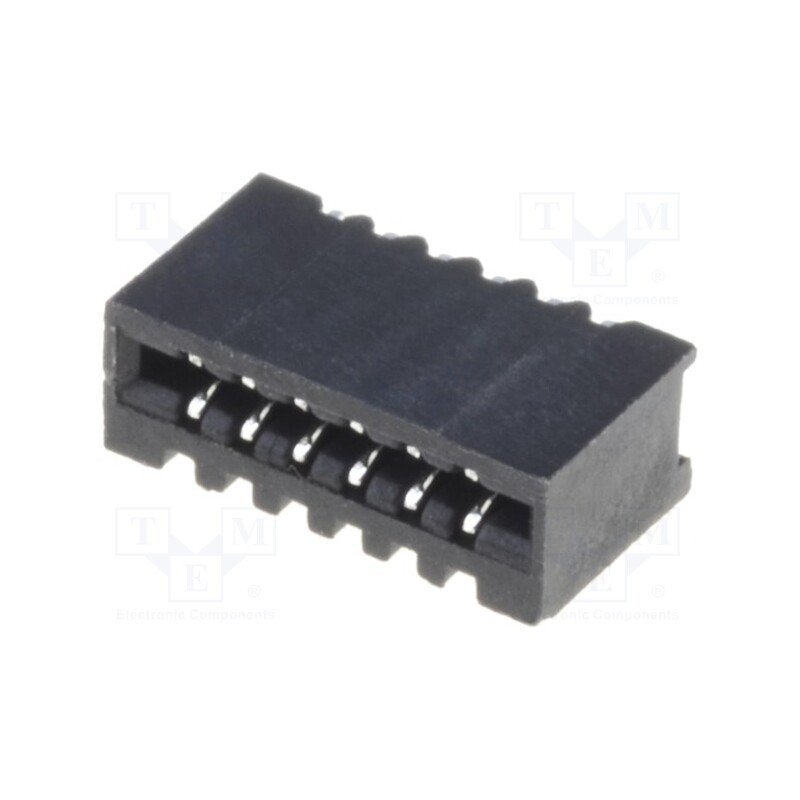 5 pcs x CONNFLY - DS1020-06-06BT1 - Connector: FFC/FPC, horizontal, PIN: 6, Non-ZIF, SMT, tinned, 20mΩ