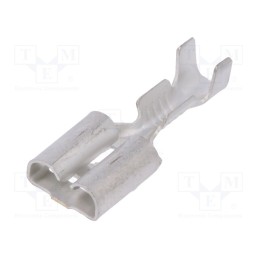 5 pcs x TE Connectivity - 60838-1 - Terminal: flat, 6.3mm, 0.8mm, female, 0.3÷0.9mm2, crimped, straight