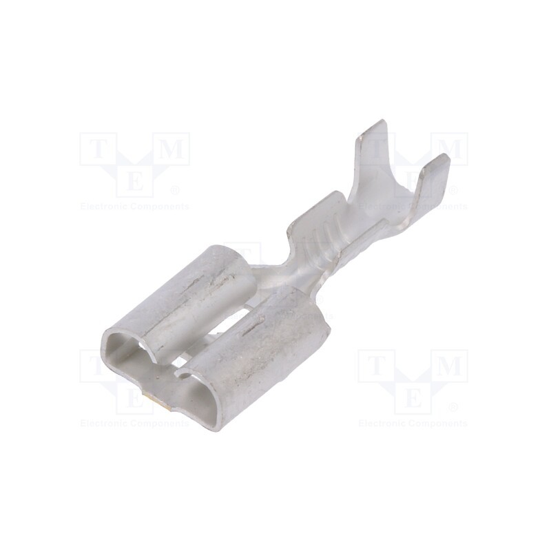 5 pcs x TE Connectivity - 60838-1 - Terminal: flat, 6.3mm, 0.8mm, female, 0.3÷0.9mm2, crimped, straight