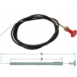 Gas extinguishing cable john deere al24786 al120054