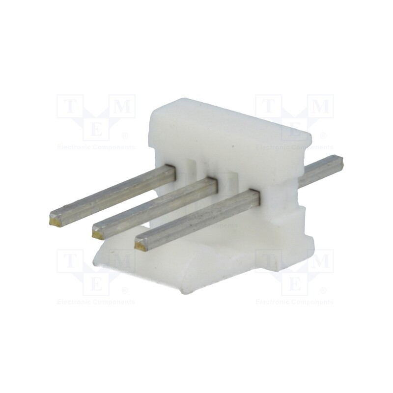 5 pcs x TE Connectivity - 640456-3 - Socket, wire-board, male, PIN: 3, 2.54mm, THT, MTA-100, tinned