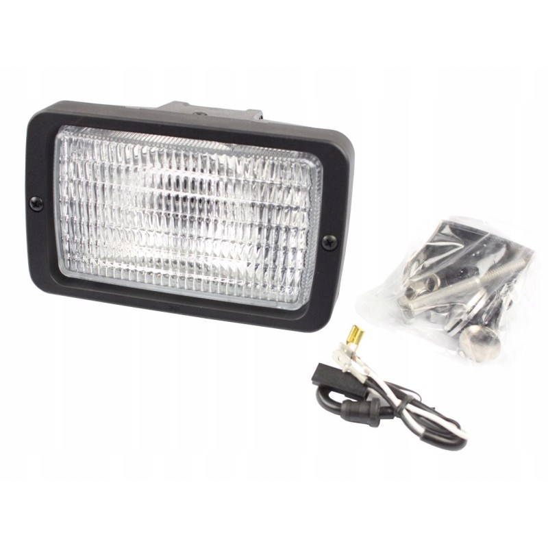 Rectangular work lamp with handle 1400630060 3 lp