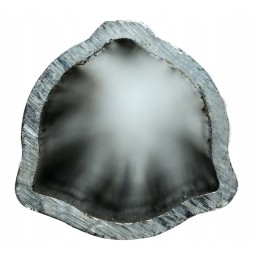 External triangular pipe 33x2 6mm, length 150 4 cm