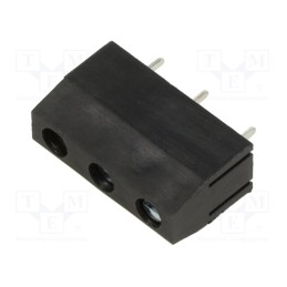 5 pcs x XINYA - XY705V-3P 7.5MM BLACK - PCB terminal block, angled 90°, 7.5mm, ways: 3, on PCBs, terminal