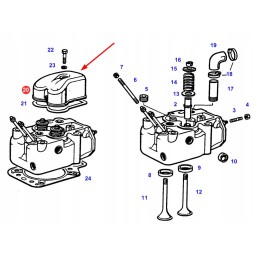 F238200210070 valve cover