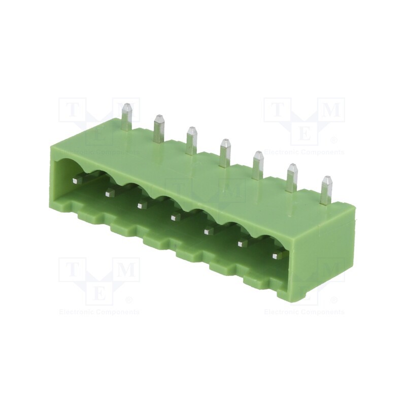 5 pcs x XINYA - XY2500R-B(5.0)-7P - Pluggable terminal block, Contacts ph: 5mm, ways: 7, angled 90°