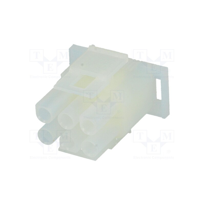 5 pcs x MOLEX - 50841060 - Plug, wire-wire/PCB, male/female, MLX, 6.35mm, for cable, PIN: 6