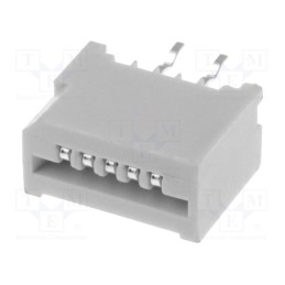 5 pcs x CONNFLY - DS1020-01-05BT1 - Connector: FFC/FPC, straight, PIN: 5, Non-ZIF, THT, tinned, 20mΩ