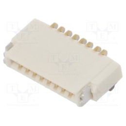 5 pcs x Global Connector Technology (GCT) - FFC2B28-08-G - Connector: FFC/FPC, horizontal, PIN: 8, ZIF, SMT, 30V, 0.4A, -25÷85°C