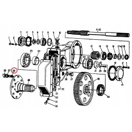Valve spring plate for c 330 50001140 manufactured by