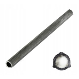 Internal triangular pipe 26 5x3 5mm, length 41 4c