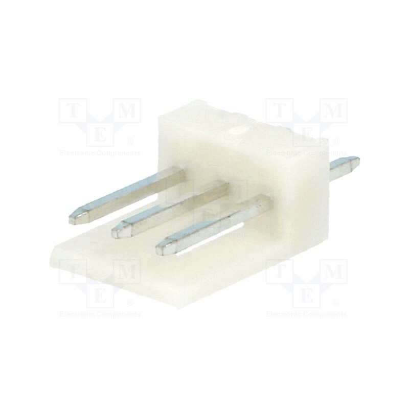 5 pcs x TE Connectivity - 171825-3 - Socket, wire-board, male, EI, 2.5mm, PIN: 3, THT, on PCBs, 2A, tinned