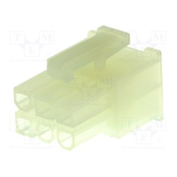 5 pcs x TE Connectivity - 794954-6 - Plug, wire-board, female, VAL-U-LOK, 4.2mm, PIN: 6, w/o contacts