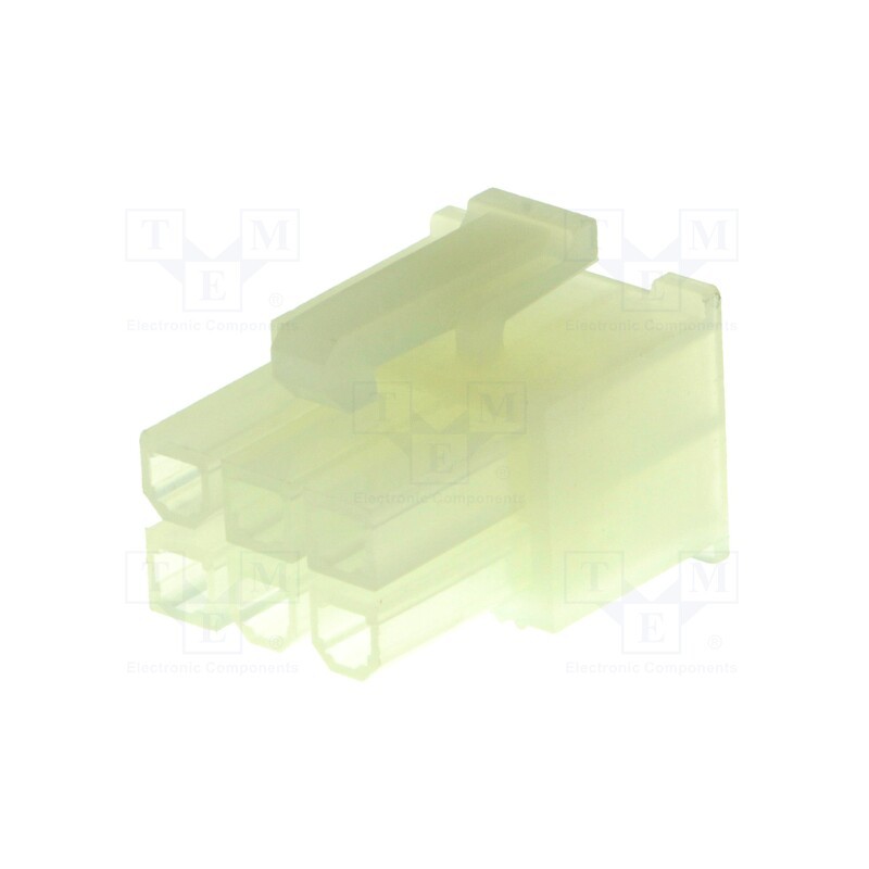 5 pcs x TE Connectivity - 794954-6 - Plug, wire-board, female, VAL-U-LOK, 4.2mm, PIN: 6, w/o contacts