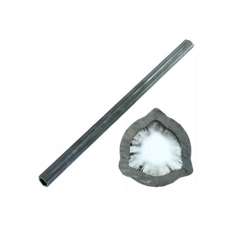 Internal triangular pipe 26 5x3 5mm, length 51 4c