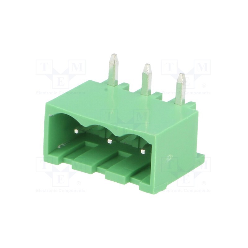 5 pcs x DEGSON ELECTRONICS - 2EDGRC-5.0-03P-14 - Pluggable terminal block, Contacts ph: 5mm, ways: 3, angled 90°