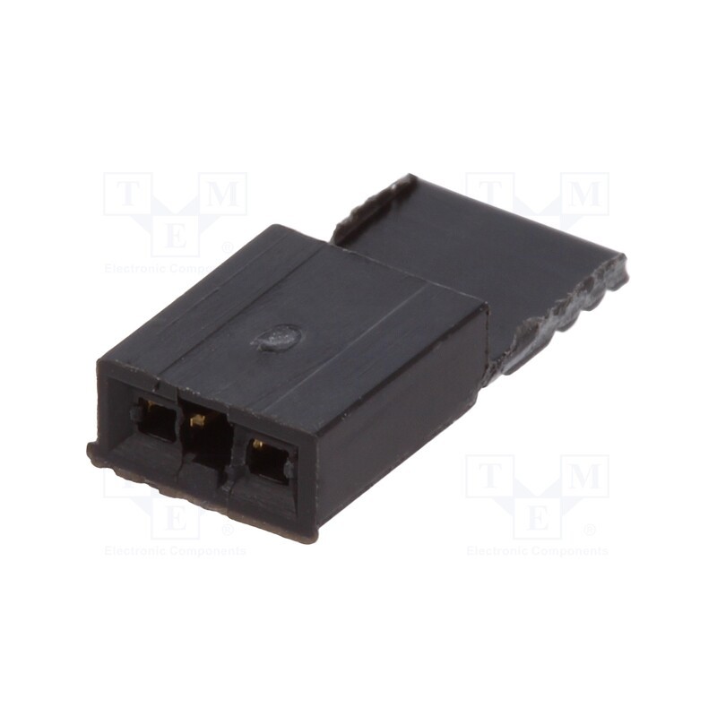 5 pcs x TE Connectivity - 881545-1 - Jumper, pin strips, female, PIN: 2, open,with holder, 2.54mm, 1x2