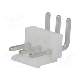 5 pcs x JST - B3PS-VH (LF)(SN) - Socket, wire-board, male, VH, 3.96mm, PIN: 3, THT, 250V, 10A, -25÷85°C