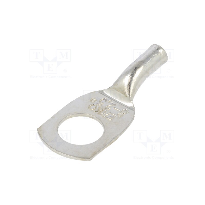 5 pcs x ERKO - KCS_8-2,5/1 - Tip: ring tube, M8, 2.5mm2, crimped, for cable, tinned, copper