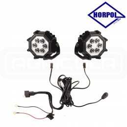 Two Polish lamps 6xLED 3000 lm 40w connection