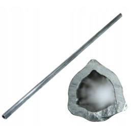 Internal triangular pipe 29x3 5mm, length 129 7 c