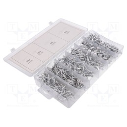 1 set x YATO - YT-36420 - Rivets set, aluminium, 400pcs.
