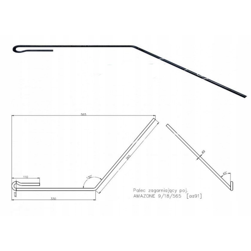 Finger sweeping sowing amazone single lion