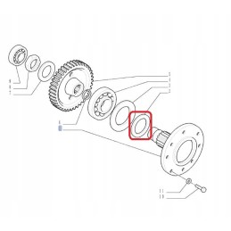New Holland Case Final Drive Seal 5131916