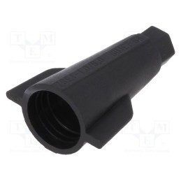 5 pcs x SIMET - 43814207 - Quick splice, 1÷6mm2, 400V, 41A, screwed, black, -25÷125°C