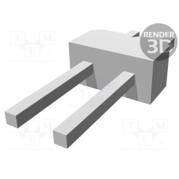 5 pcs x TE Connectivity - 826646-2 - Pin header, pin strips, AMPMODU MOD II, male, PIN: 2, straight