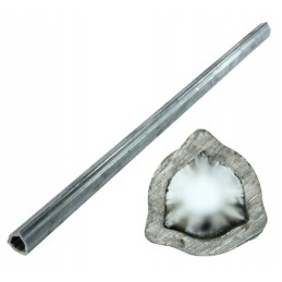 Internal triangular pipe 29x3 5mm, length 89 7cm