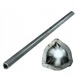 Internal triangular pipe 36x4 5mm, length 88 7cm