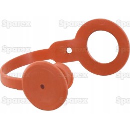 Sparex orange PVC plug 1 2 men's 5 pcs