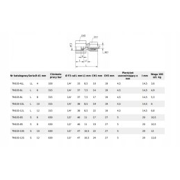 Connector for pressure gauge BSP 1 4 m18x1 5 threads