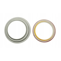 Front shaft seal, radiator side