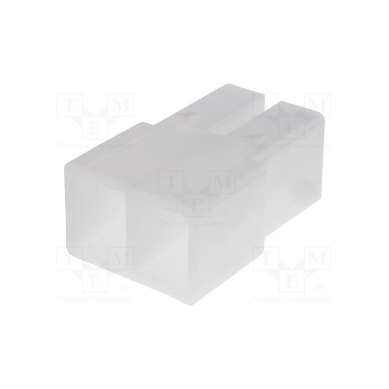 5 pcs x TE Connectivity - 180923 - Terminals cover, female, ways: 2, natural, FASTIN-FASTON
