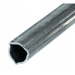 External triangular pipe 33x2 6mm, length 50 4cm