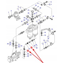 4223886m1 fuel line clamp