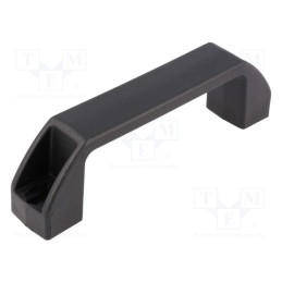 1 pcs x FATH - 92001 - Handle, polyamide, black, H: 40mm, L: 142mm, W: 26mm