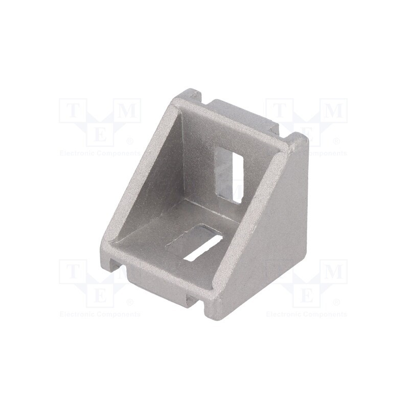 1 pcs x ELESA+GANTER - GN 960-30-8-30-30-A-MT - Angle bracket, for profiles, Width of the groove: 8mm, W: 28mm