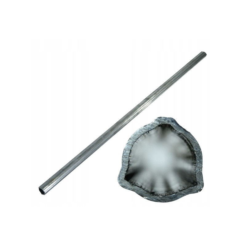 External triangular pipe 33x2 6mm, length 110 4 cm