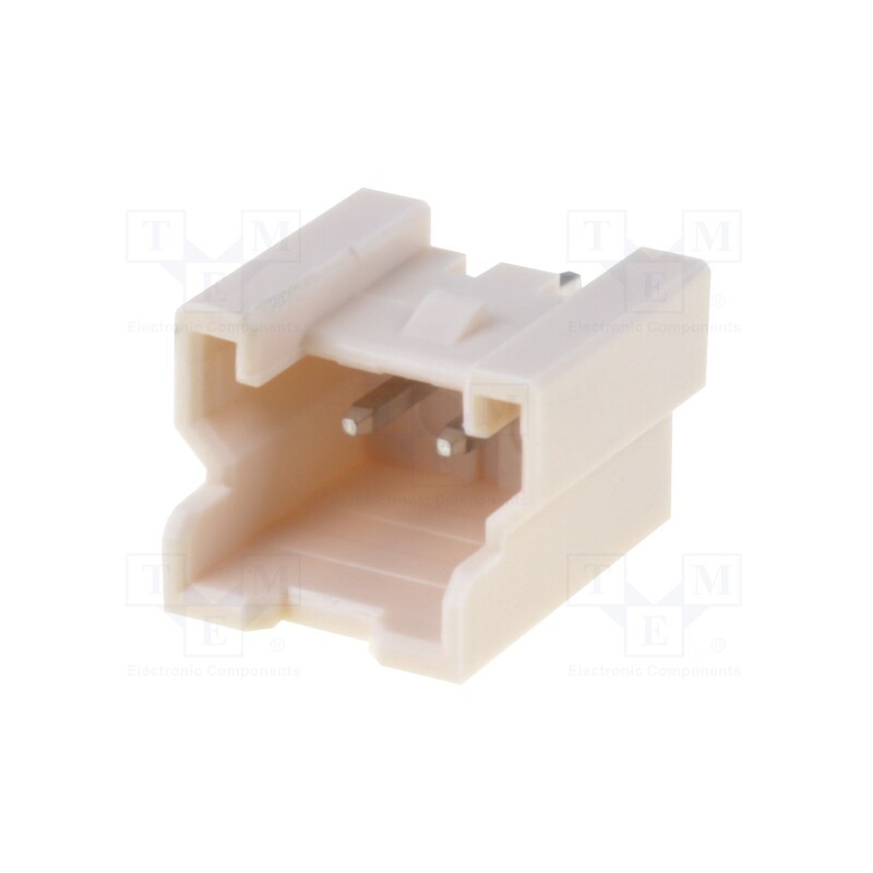 5 pcs x MOLEX - 353620250 - Socket, wire-board, male, Sherlock, 2mm, PIN: 2, THT, on PCBs, tinned