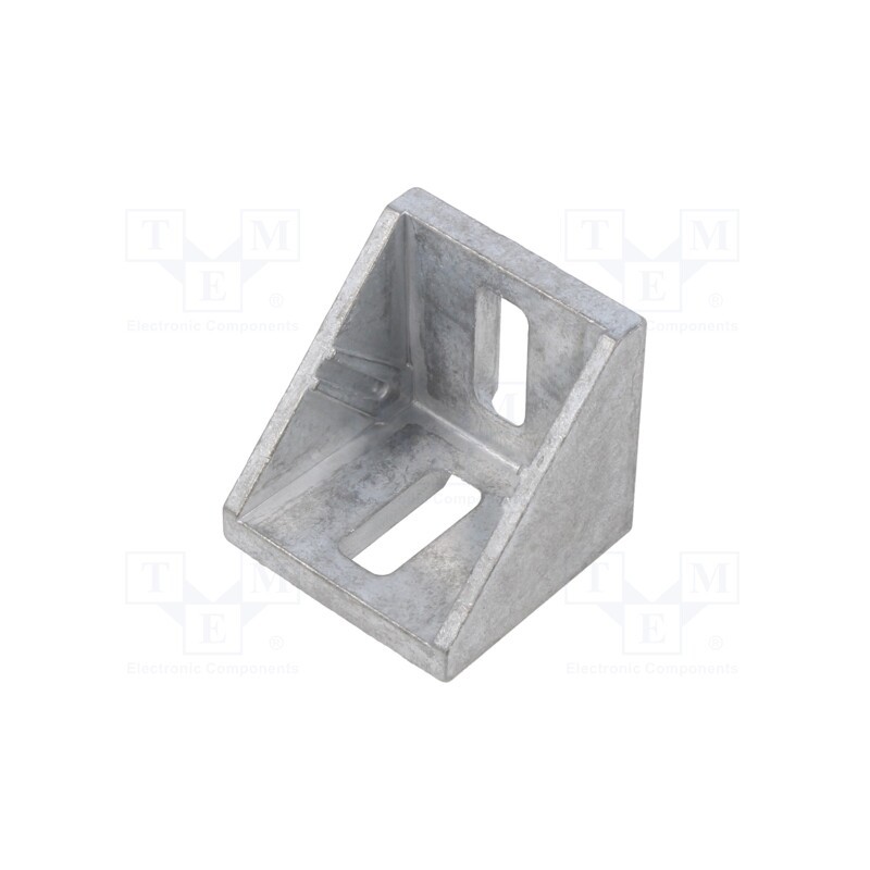 1 pcs x FATH - 093W402N08R - Angle bracket, for profiles, Width of the groove: 8mm, W: 40mm