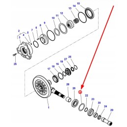 3014239x1 spacer deck 110 x 87 x 1