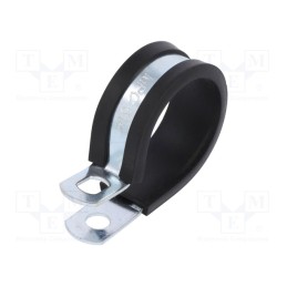 1 pcs x MPC INDUSTRIES - LKD1516 - Fixing clamp, ØBundle : 28.6÷30.2mm, W: 13mm, steel, SL, W1